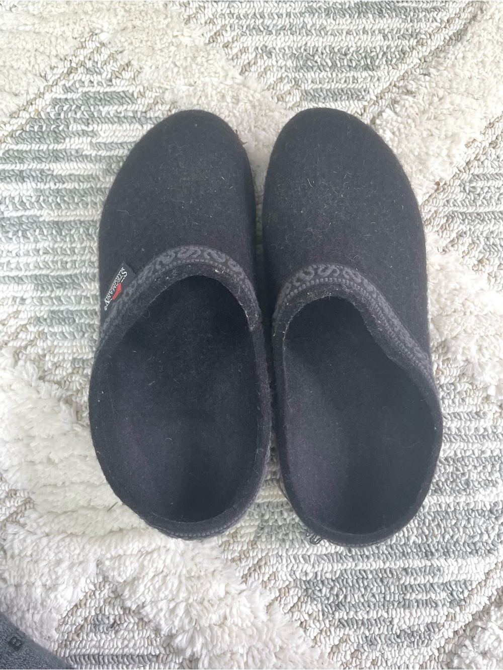 Stegmann - Wool Clogs/ House Slippers – Estimated Women's Size 8.5–9